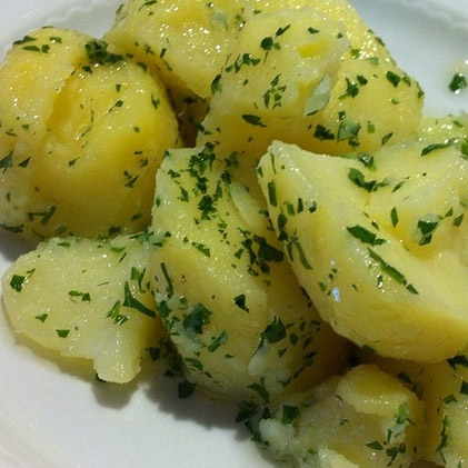Foto patate prezzemolate