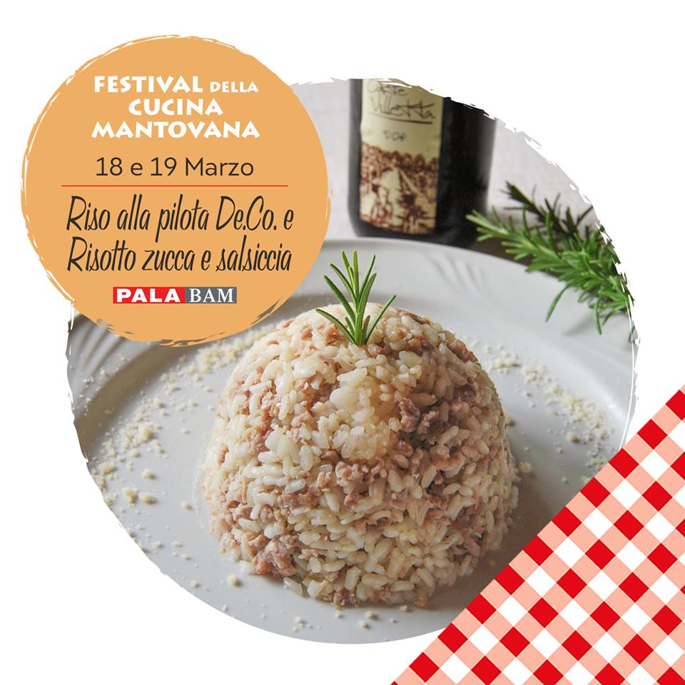 Locandina Festival della Cucina Mantovana