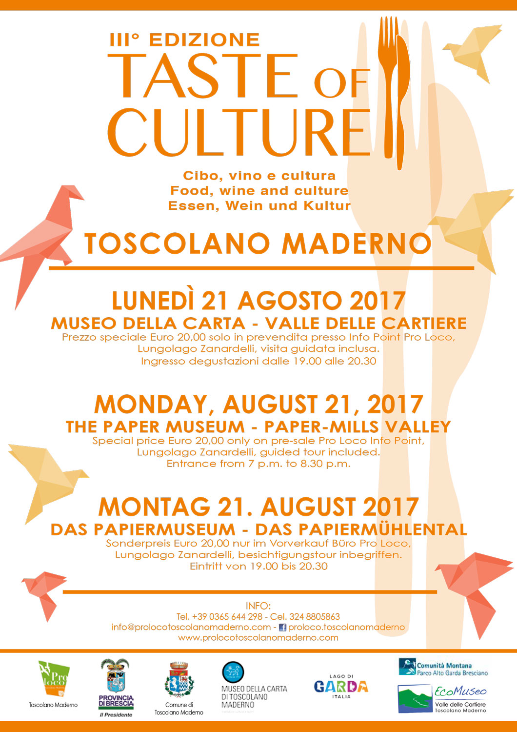Locandina Taste of Culture 2017