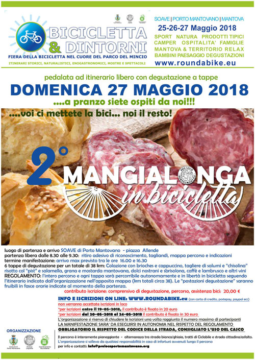 Locandina Roundabike 2018 - Mangialonga